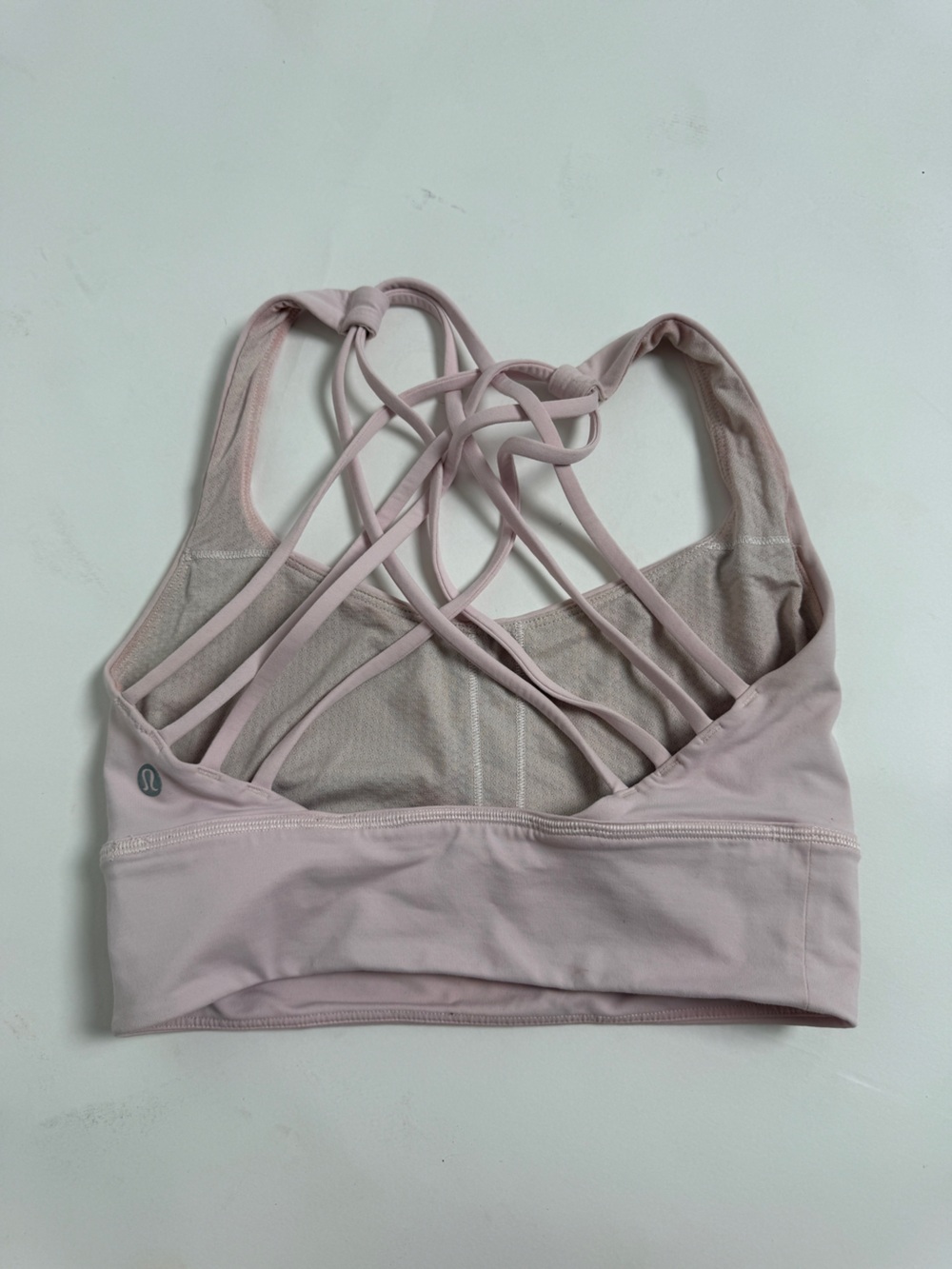 Lululemon pink sports bra